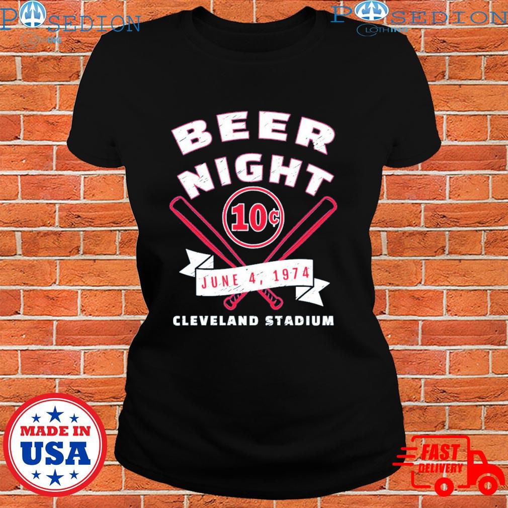 10 cent beer night cleveland ohio shirt, hoodie, sweater, long