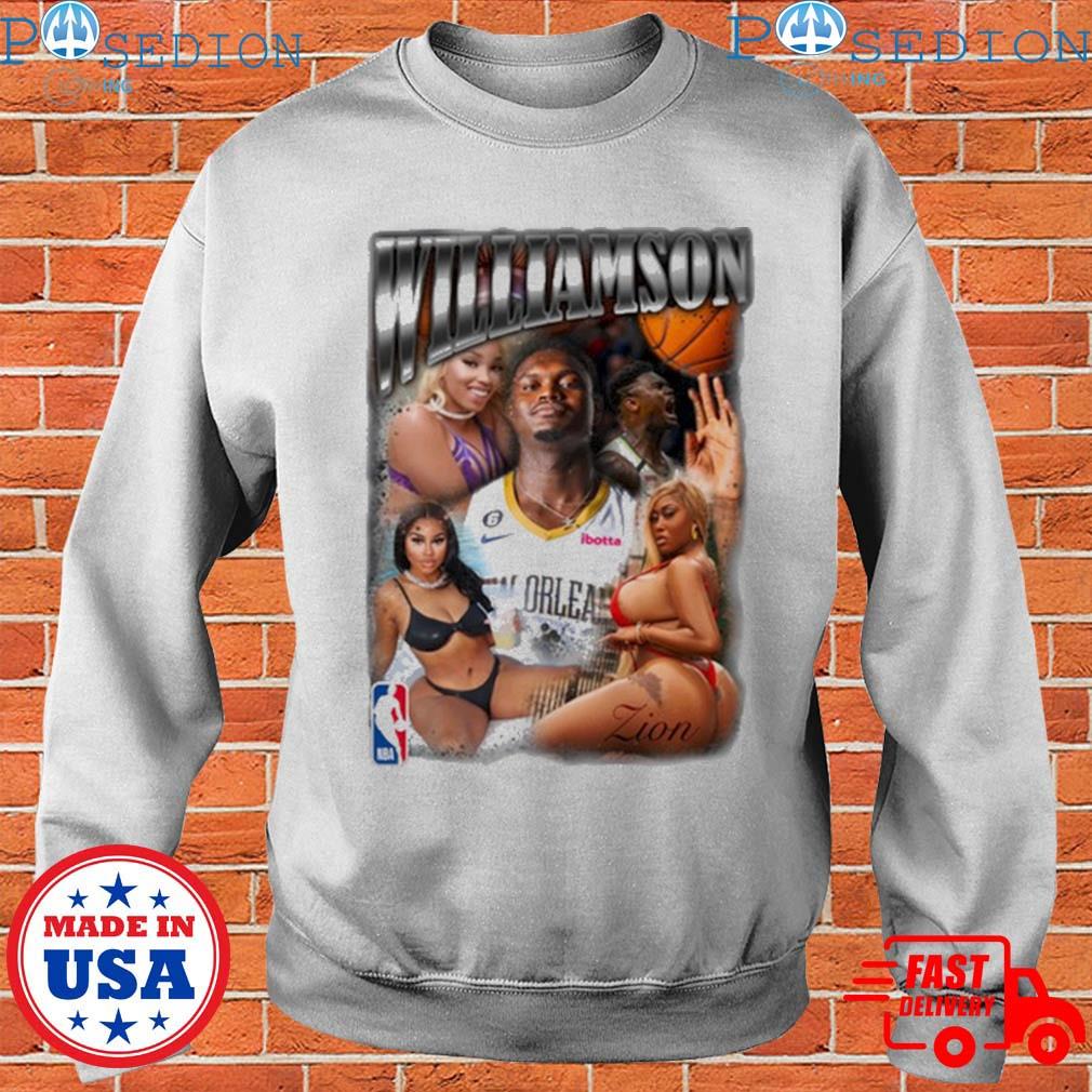 Official Mark Jackson'S Burner Lexcheeseburgers Zion Williamson shirt,  hoodie, sweater, long sleeve and tank top