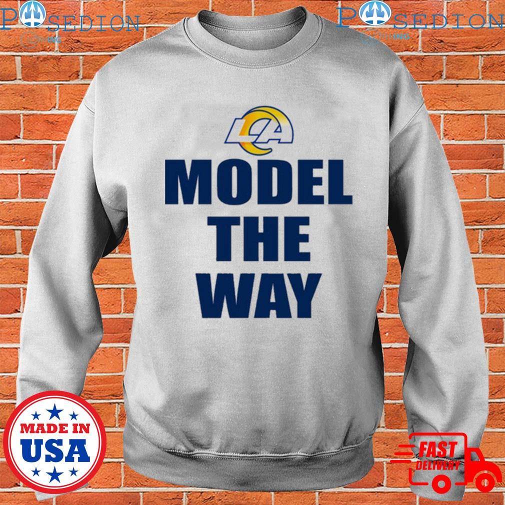 Andrew Siciliano Model The Way Los Angeles Rams Shirt