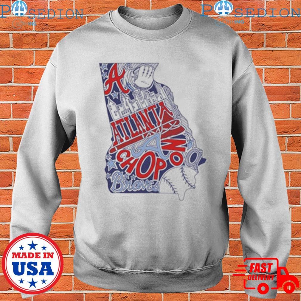 Atlanta Braves Chop On Home Of The Braves T-shirt,Sweater, Hoodie
