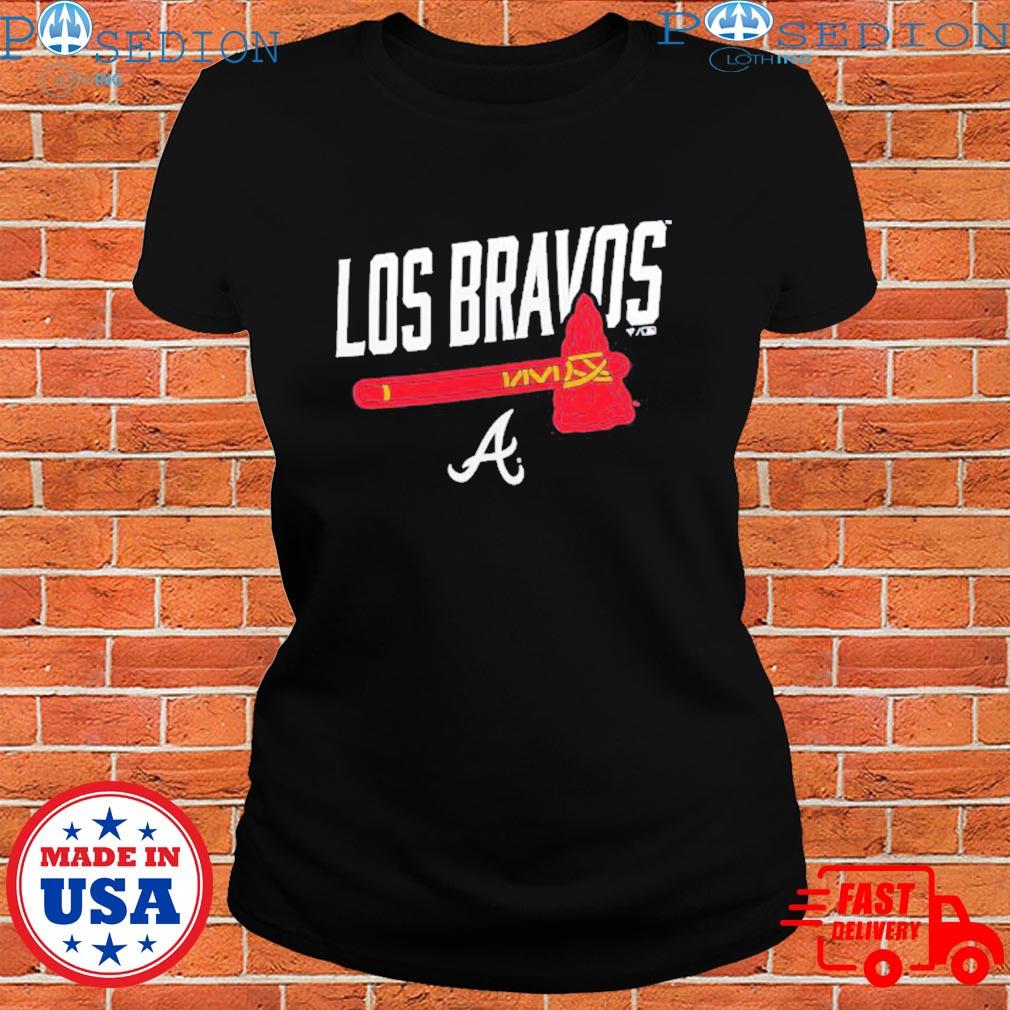 Atlanta Braves Long Ball Los Bravos T-Shirt, hoodie, sweater, long