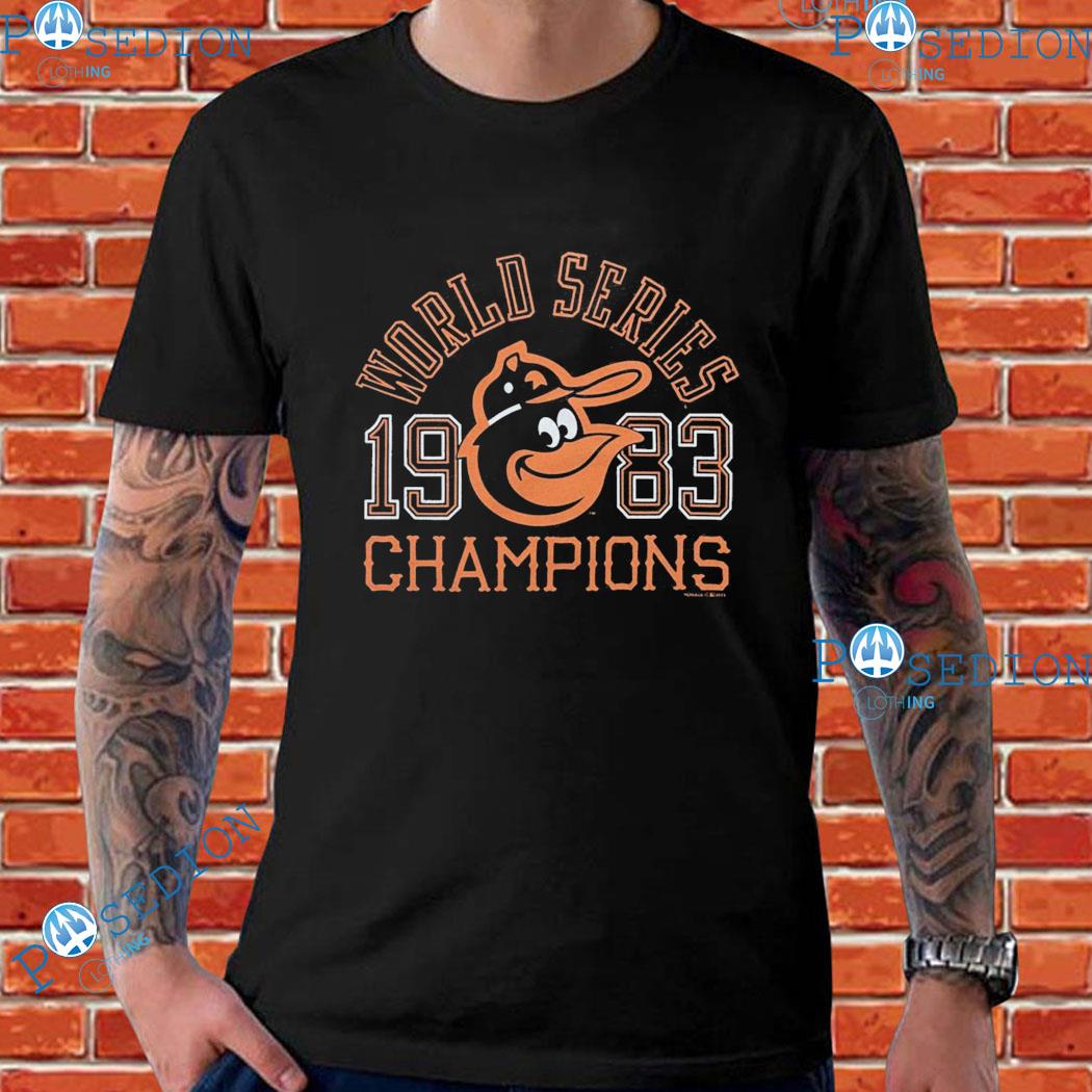 Baltimore orioles 1983 world series champions T-shirt, hoodie, sweater,  long sleeve and tank top
