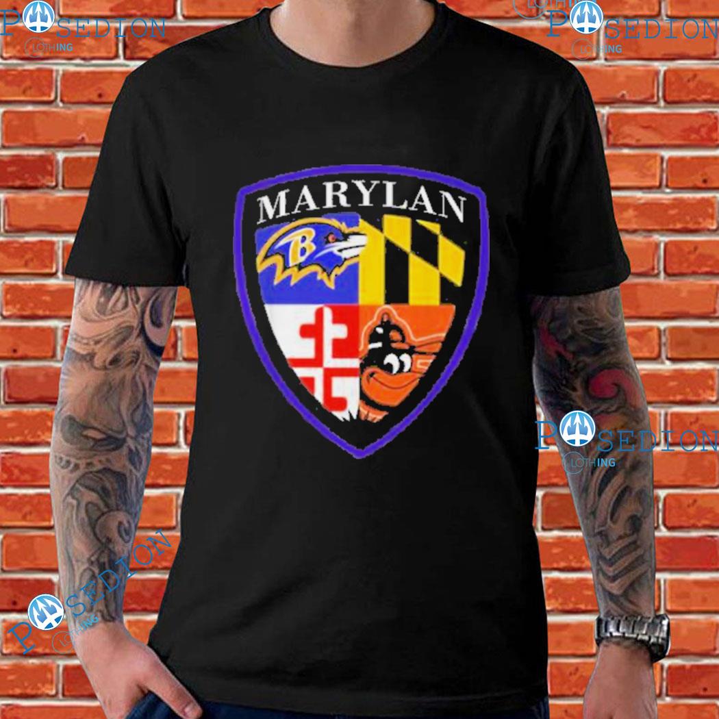 Baltimore orioles baltimore ravens logo 2023 T-shirts