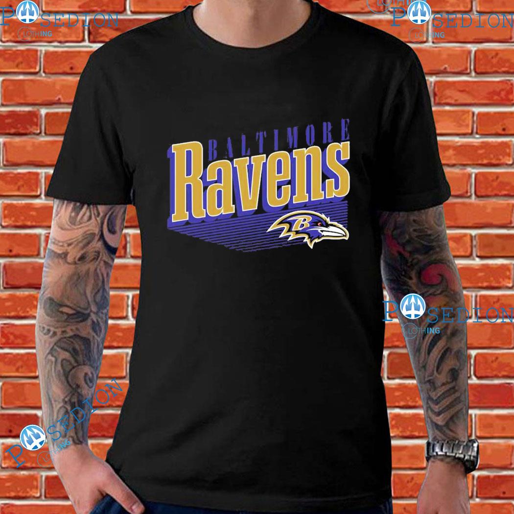 Baltimore ravens lines logo sport 2023 T shirts - Limotees