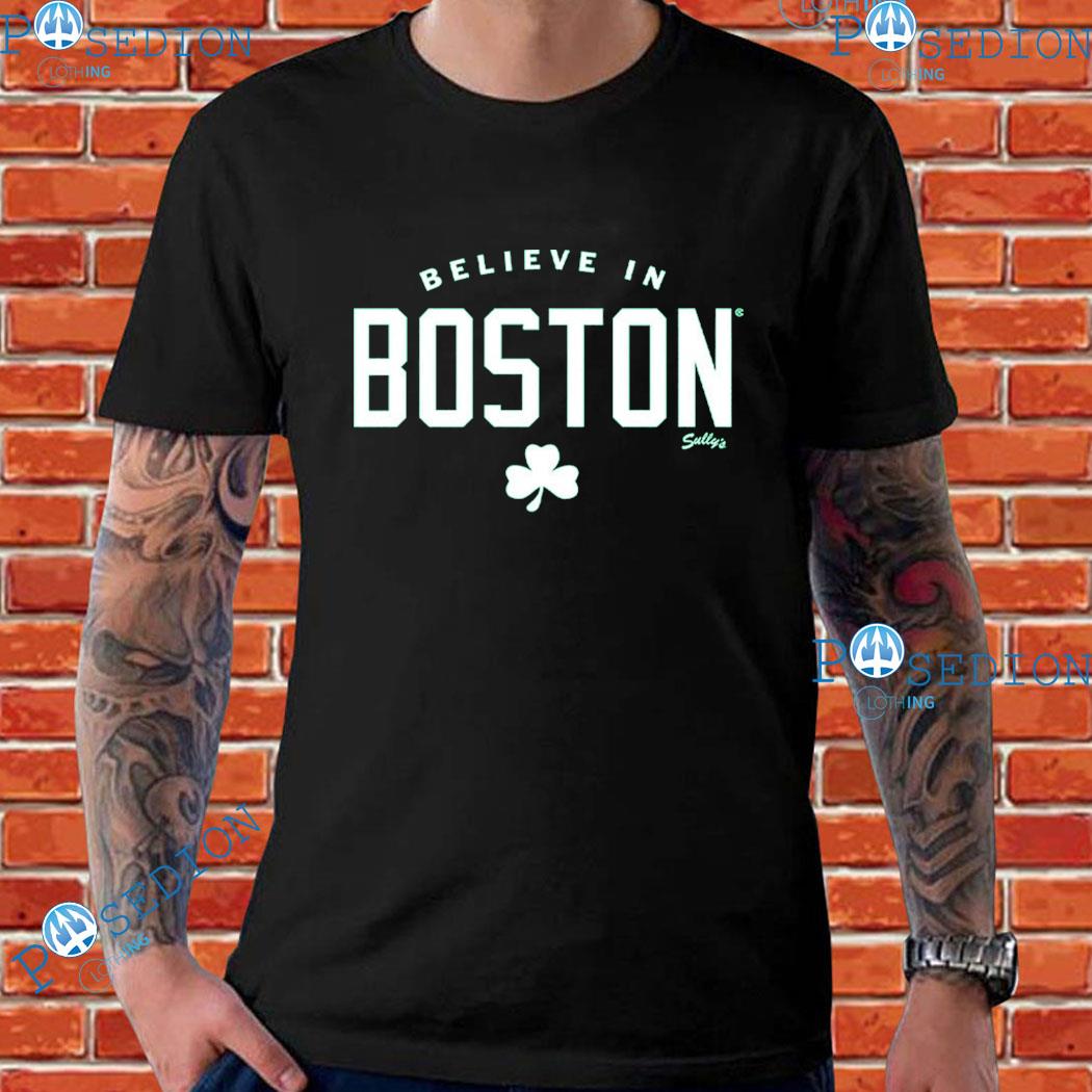 Believe In Boston Heather Irish Green T-Shirt