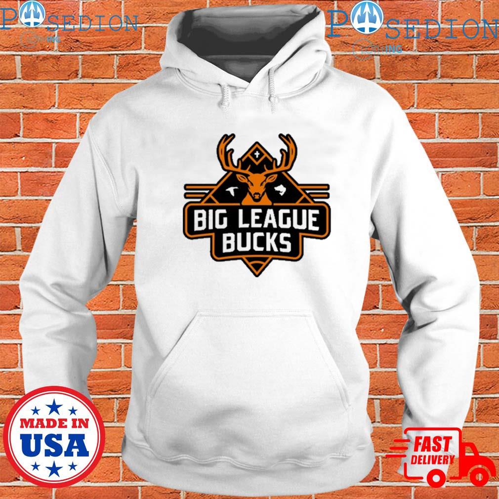 Official big league bucks shirt, hoodie, sweater, long sleeve and tank top