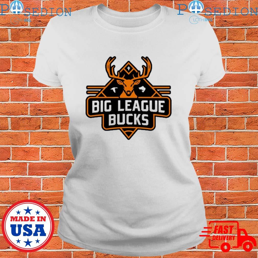 Deer Big League Bucks logo shirt, hoodie, sweater, long sleeve and tank top