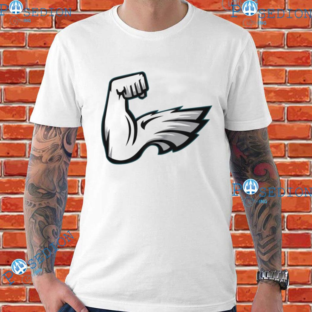 Official philadelphia eagles bird flex T-shirts, hoodie, tank top, sweater  and long sleeve t-shirt