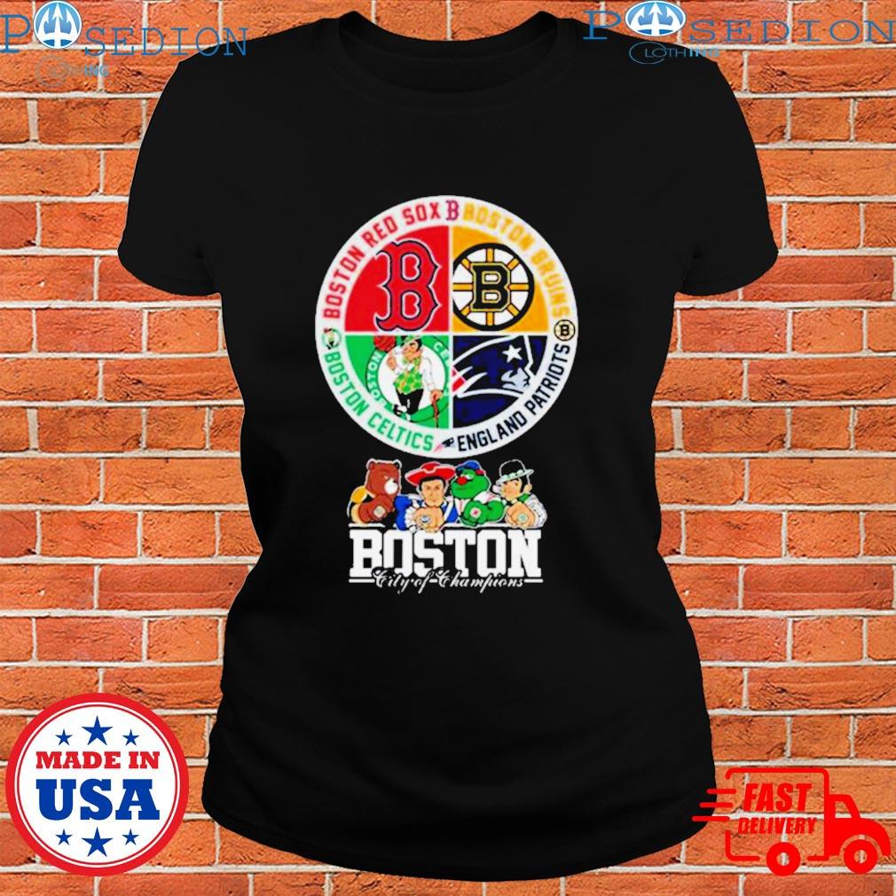 Boston sports team city Boston Red Sox New England Patriots Boston Celtics  and Boston Bruins T-Shirt, hoodie, sweater, long sleeve and tank top