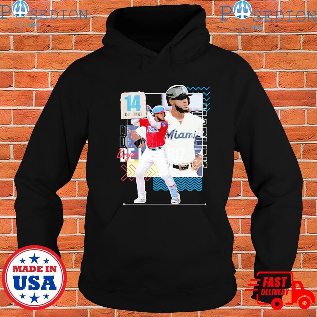 Bryan de LA cruz baseball paper marlins 6 T-shirts, hoodie, sweater, long  sleeve and tank top