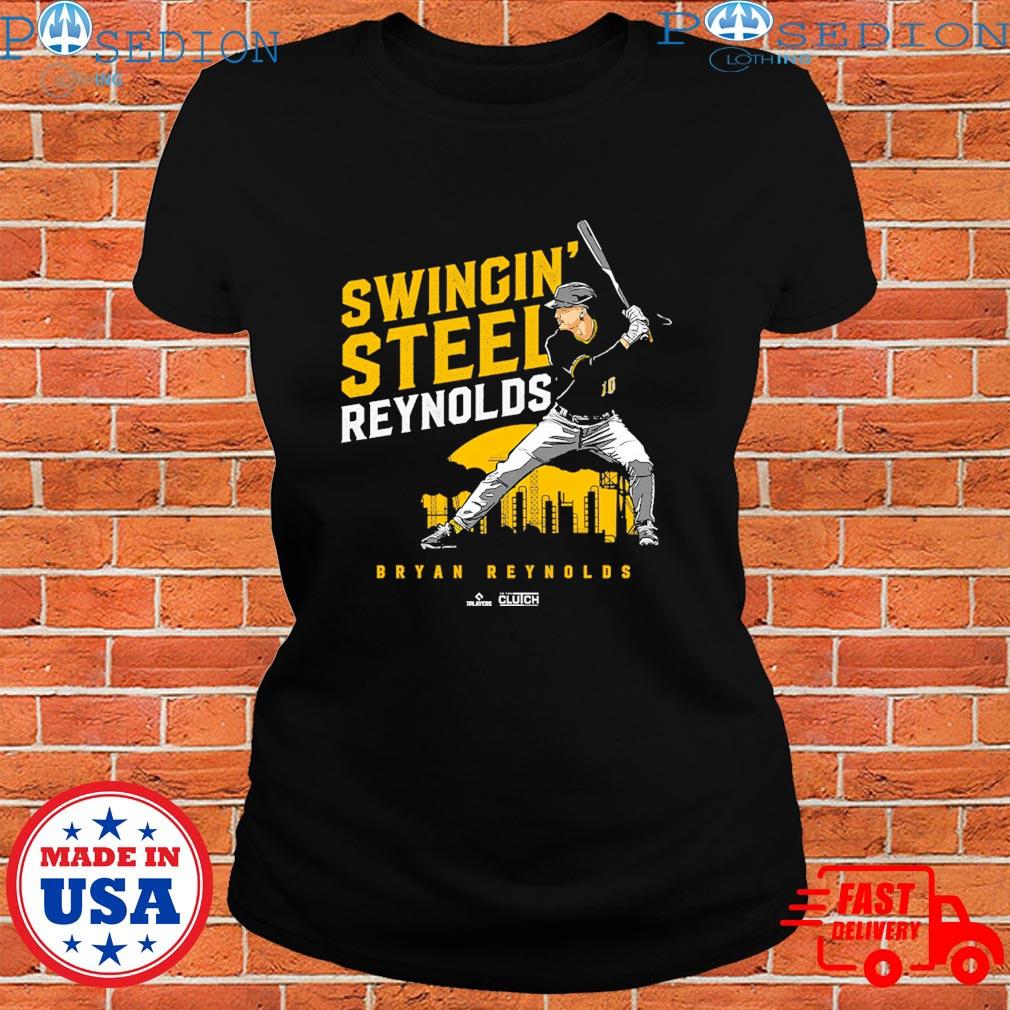 Official bryan reynolds swingin' steel mlbpa T-shirts, hoodie, sweater,  long sleeve and tank top