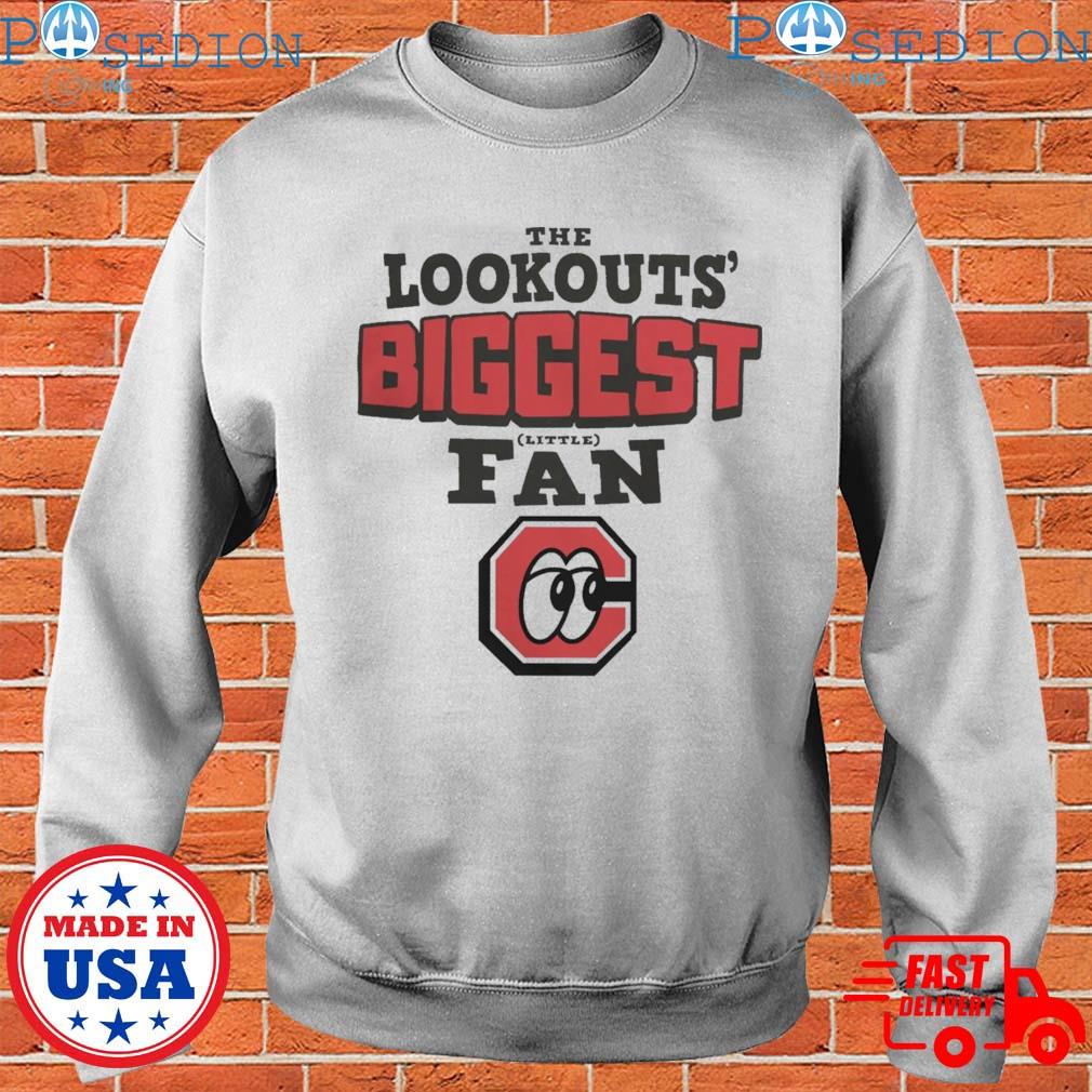 Official chattanooga Lookouts Cheddar Biggest Little Fan Shirt