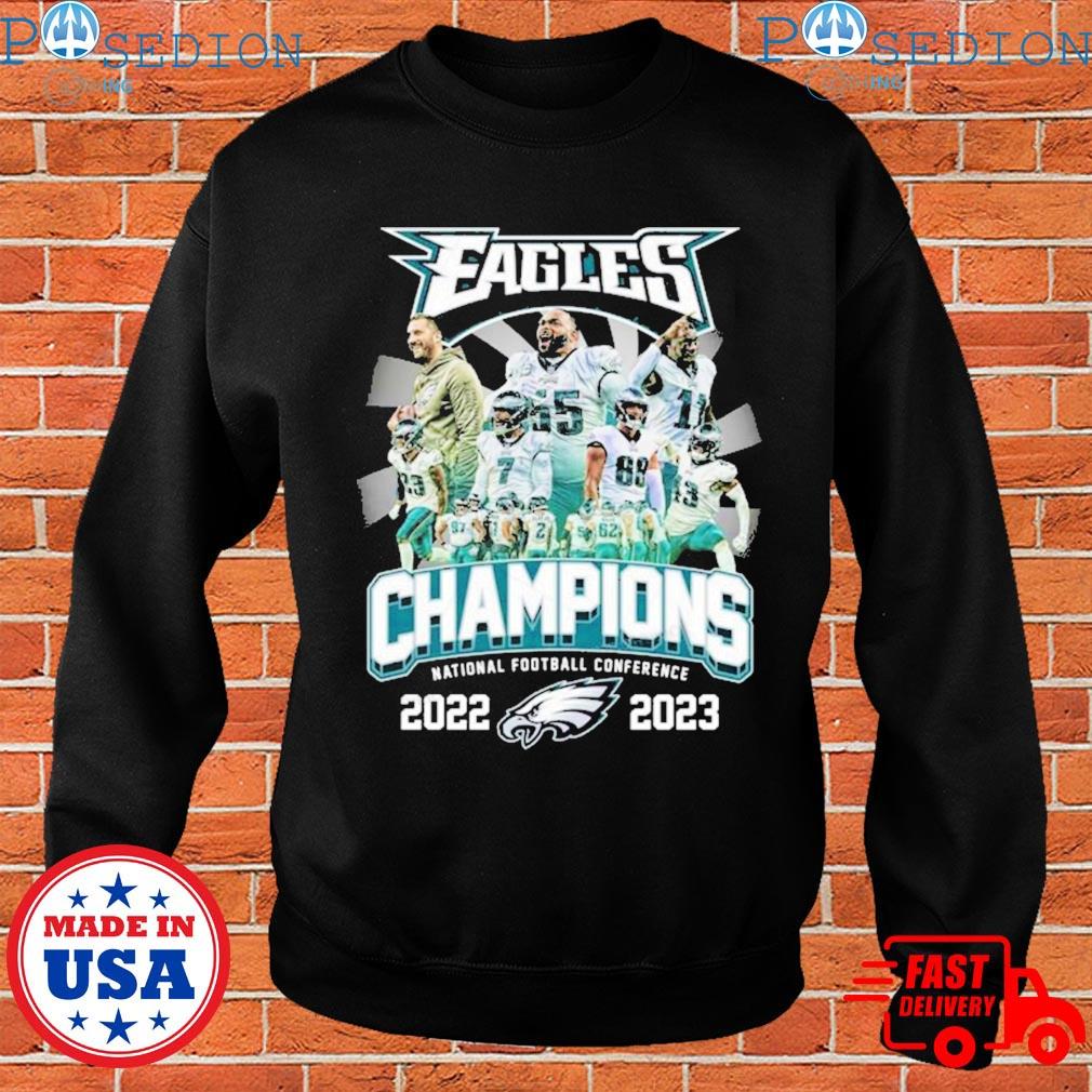 Official philadelphia Eagles 2022 2023 NFC Championship Champions shirt,  hoodie, sweater, long sleeve and tank top