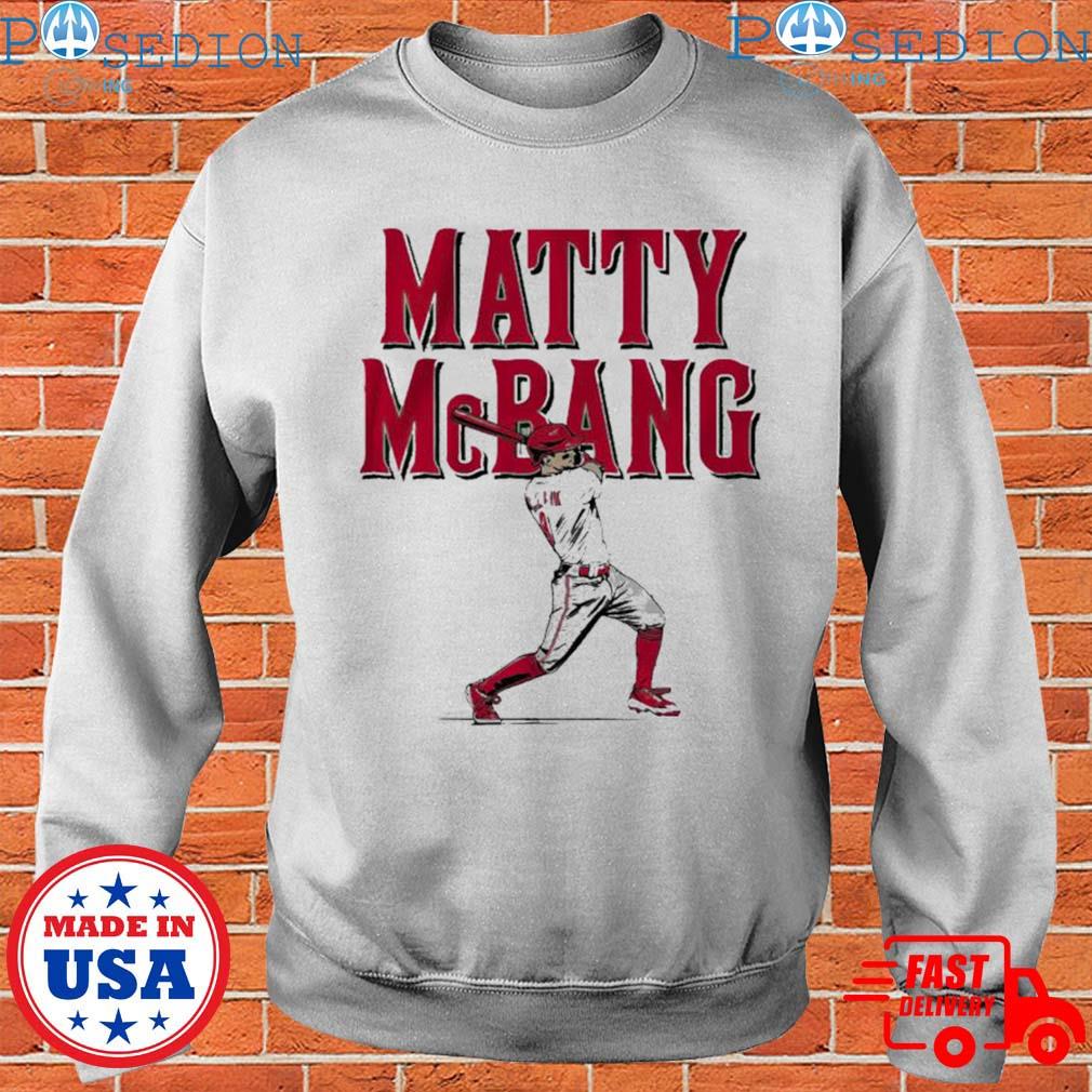Matt McLain Cincinnati Reds Matty McBang 2023 shirt, hoodie, sweater, long  sleeve and tank top