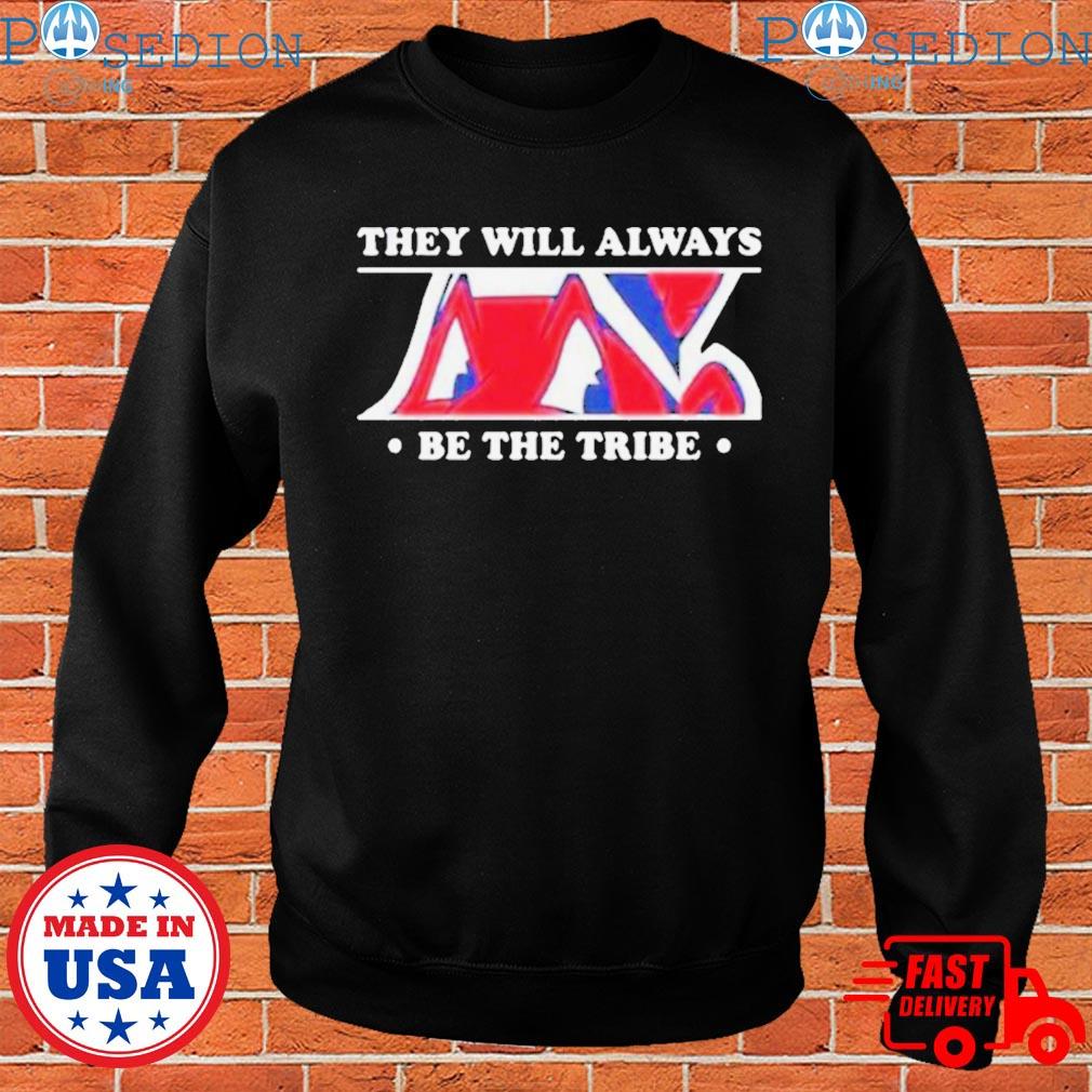 Cleveland Indians they will always be the tribe logo shirt, hoodie,  sweater, long sleeve and tank top