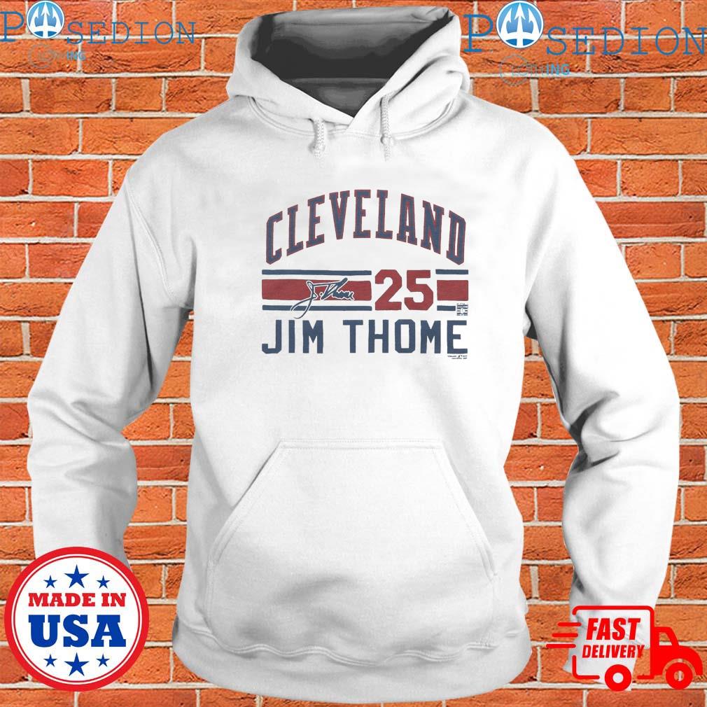 Official cleveland jim thome signature jersey T-shirts, hoodie, tank top,  sweater and long sleeve t-shirt