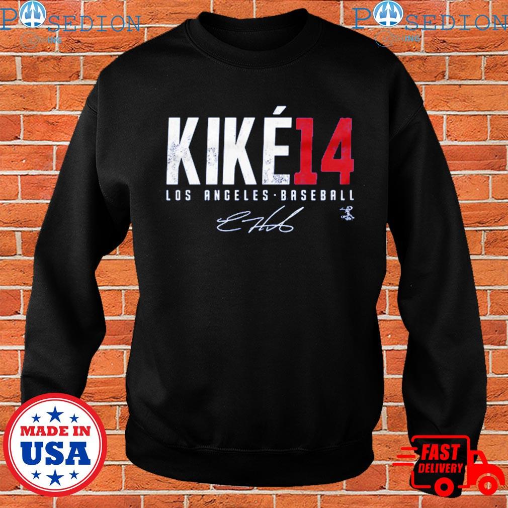 Official enrique hernandez elite r wht kiké los angeles baseball signature  T-shirts, hoodie, tank top, sweater and long sleeve t-shirt