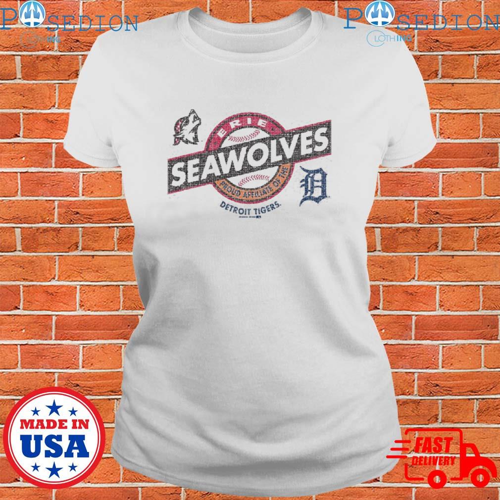 Official erie seawolves proud affiliate of the detroit tigers T