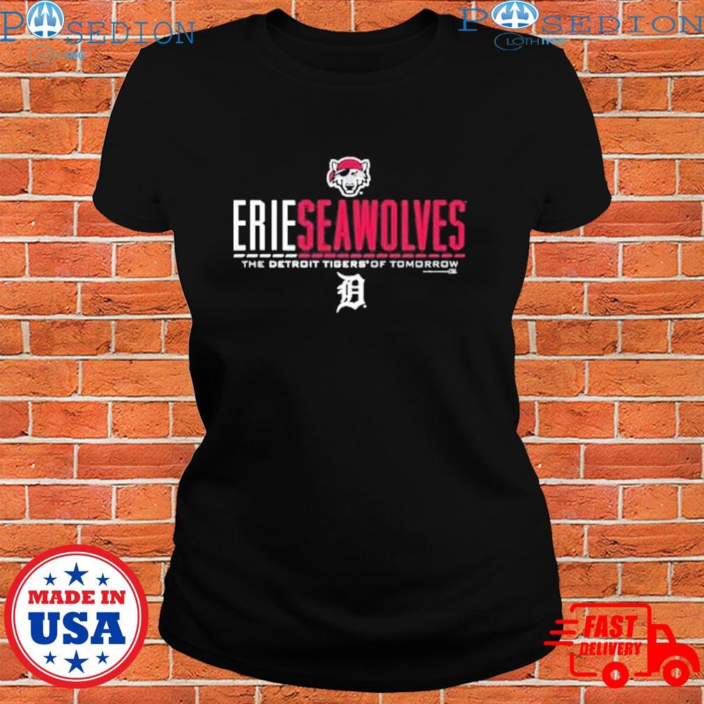 Official erie seawolves proud affiliate of the detroit tigers T-shirt,  hoodie, tank top, sweater and long sleeve t-shirt