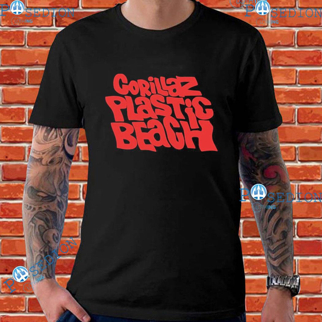 ære Fjord publikum Gorillaz plastic beach rock and roll T-shirts, hoodie, sweater, long sleeve  and tank top