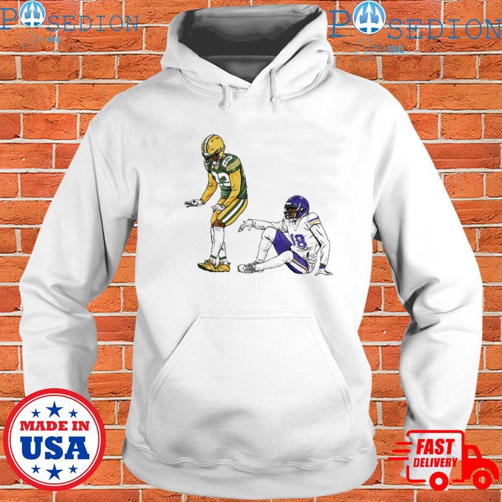 Green Bay Packers Aaron Nagler Minnesota Vikings Ja Gritty T-shirts,  hoodie, sweater, long sleeve and tank top