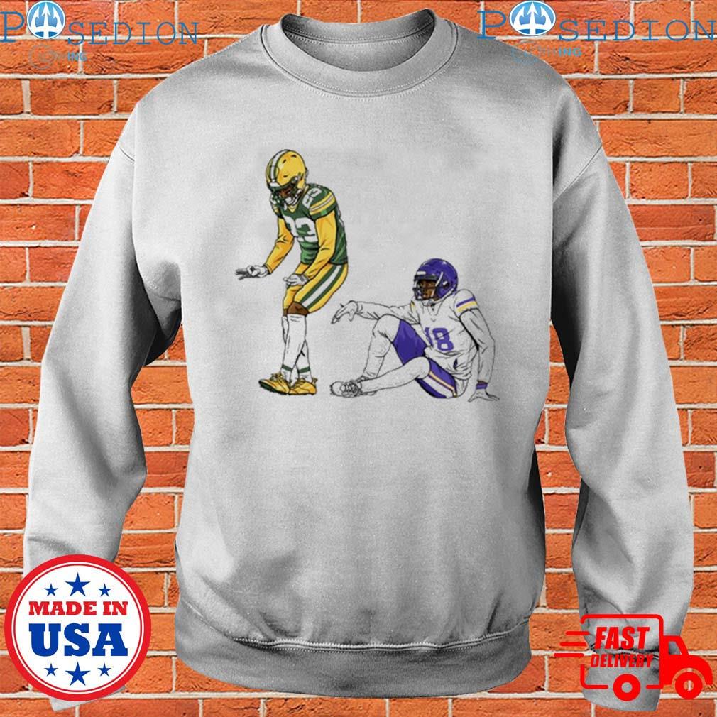 Green Bay Packers Aaron Nagler Minnesota Vikings Ja Gritty T-shirts,  hoodie, sweater, long sleeve and tank top