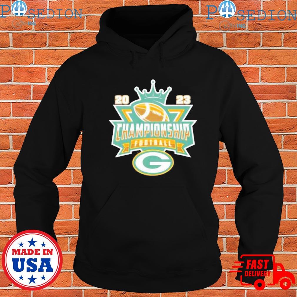 Green Bay Packers 2023 Championship Football NFL logo T-shirt, hoodie,  sweater, long sleeve and tank top