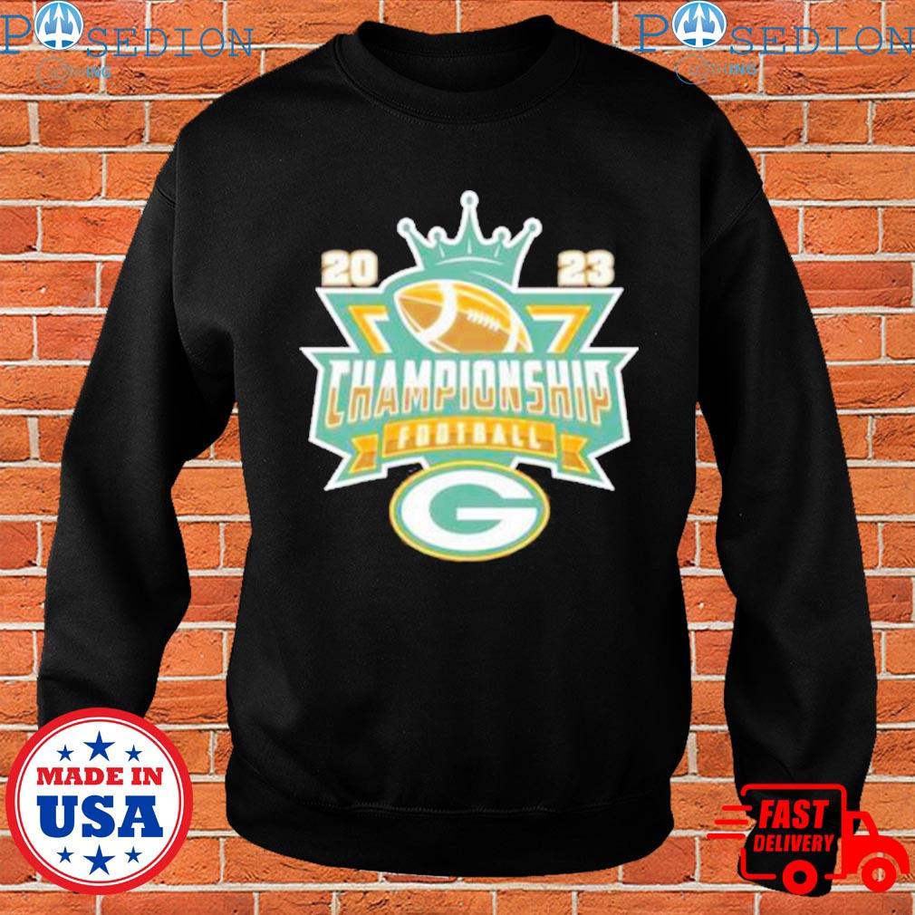 Green Bay Packers 2023 Championship Football NFL logo T-shirt, hoodie,  sweater, long sleeve and tank top