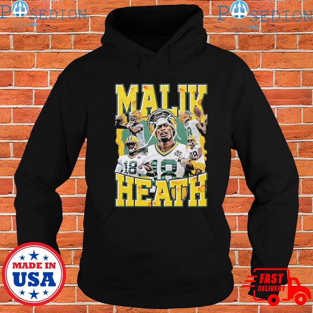 Malik Heath Graphic Green Bay Packers Shirt, hoodie, sweater, long sleeve  and tank top