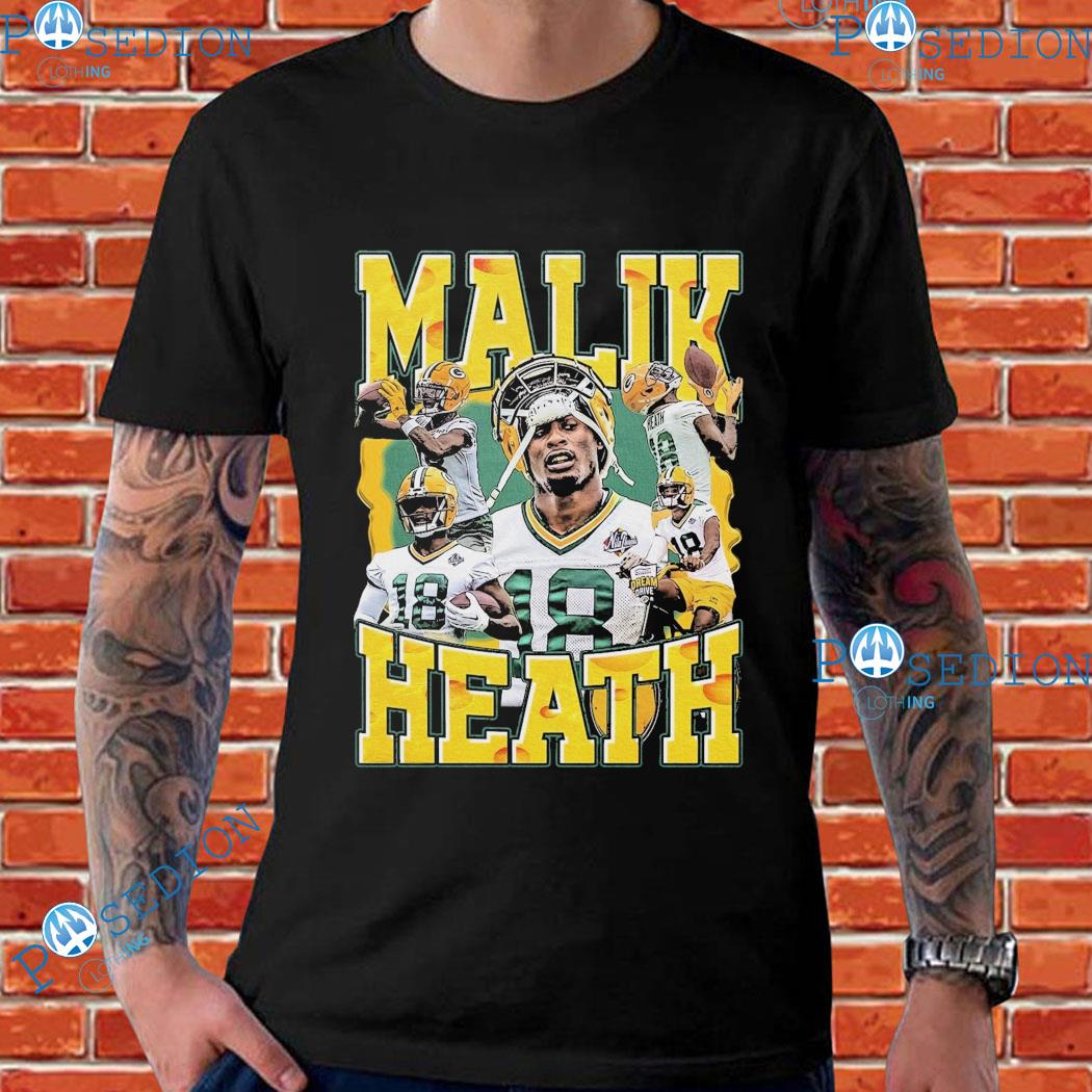 Malik Heath Graphic Green Bay Packers Shirt, hoodie, sweater, long sleeve  and tank top