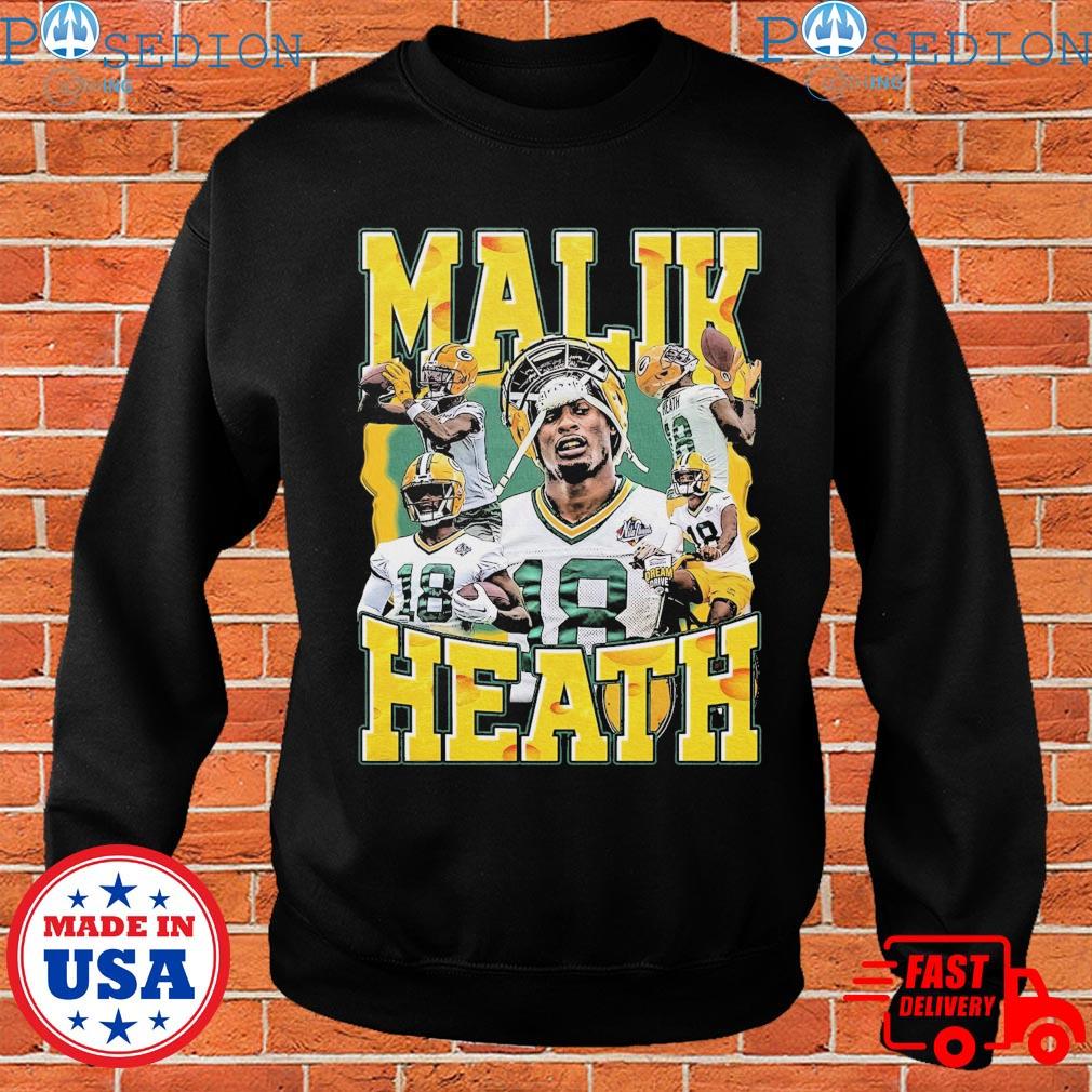 Official green Bay Packers malik heath T-shirts, hoodie, tank top, sweater  and long sleeve t-shirt