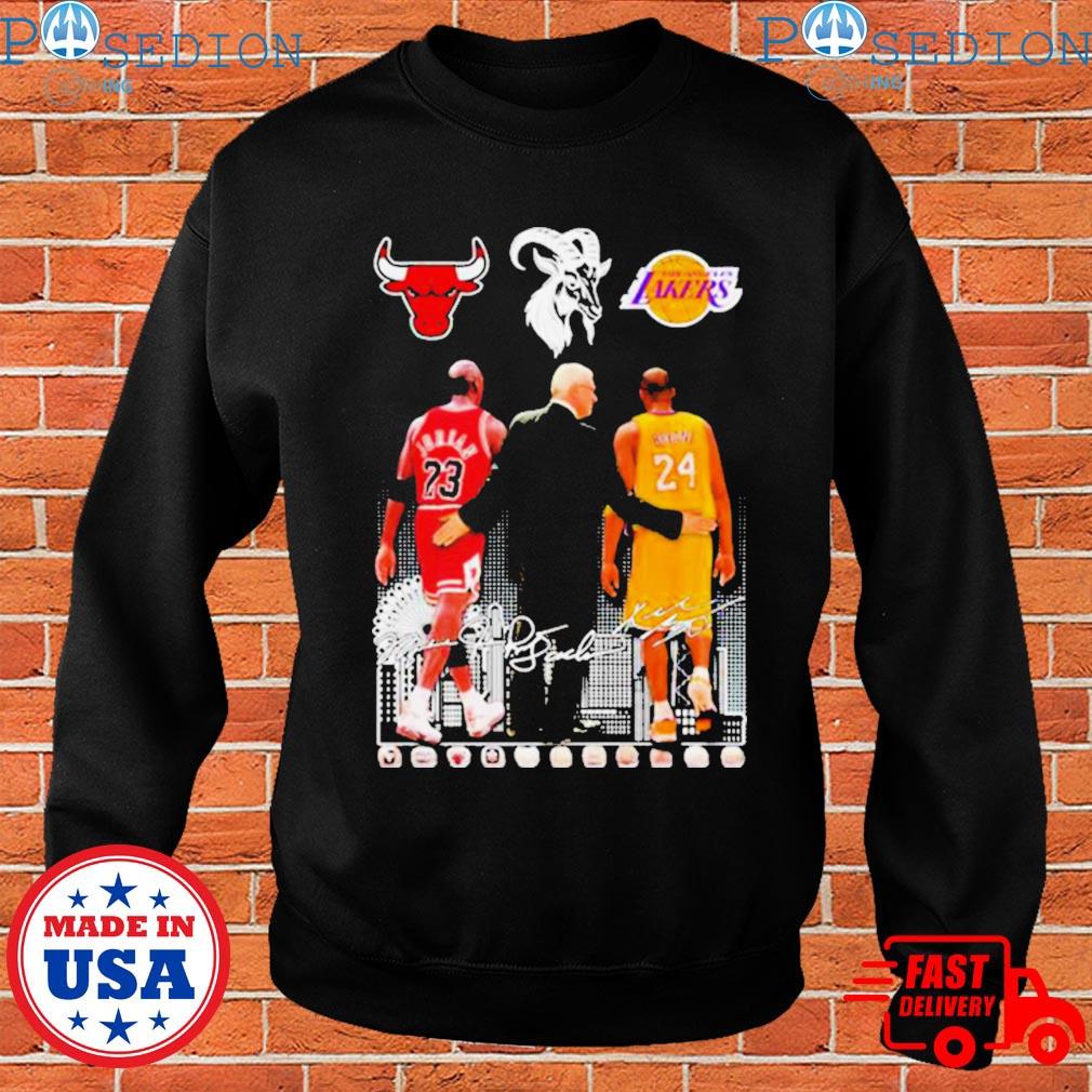 Michael Jordan Kobe Bryant And Phil Jackson 2023 shirt, hoodie