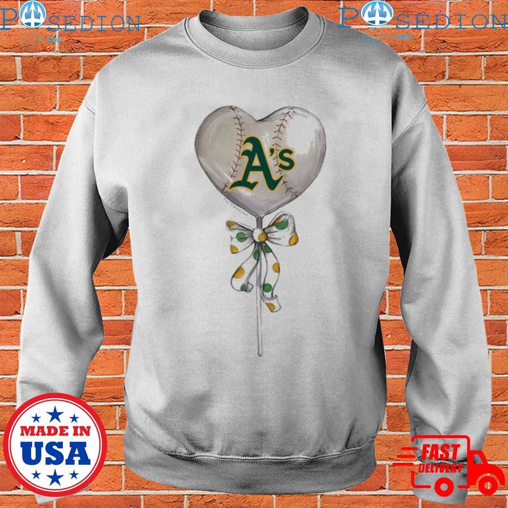 Heart This Girl Love Oakland Athletics Shirt, hoodie, sweater