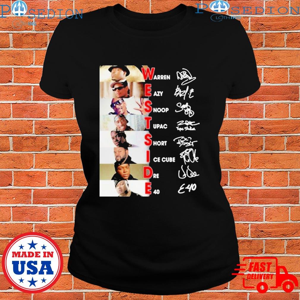 Official hip hop halftime show westside signatures T-shirt, hoodie, tank  top, sweater and long sleeve t-shirt