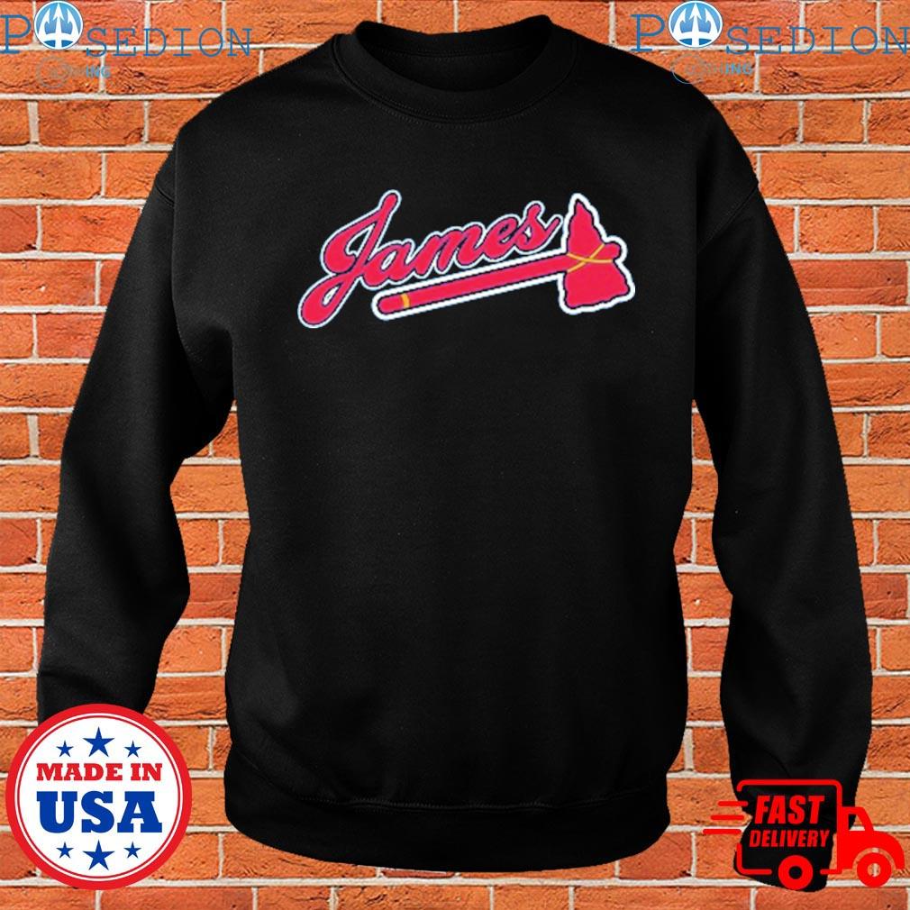 Official james atlanta braves baseball custom name atlanta braves