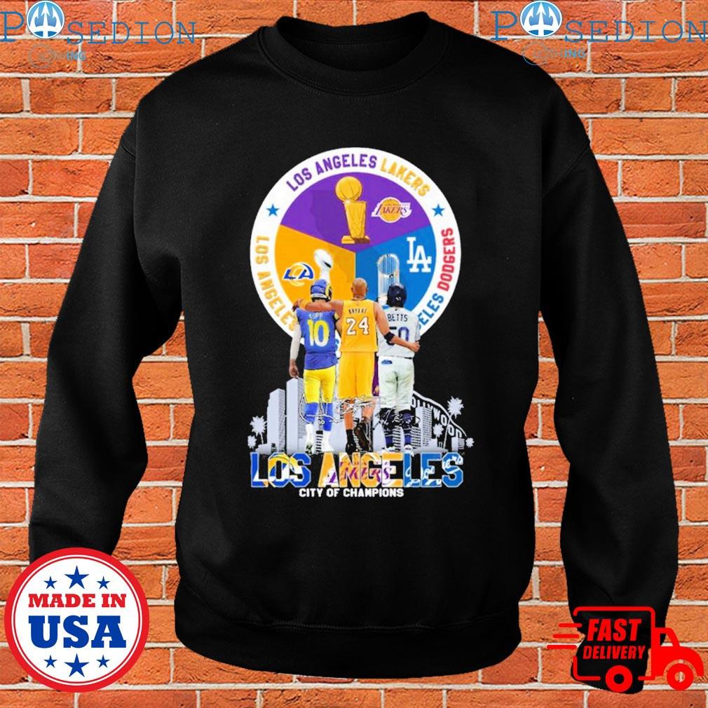 Official 2020 Los Angeles Dodgers And Lakers All Team Shirt, hoodie,  sweater, long sleeve and tank top