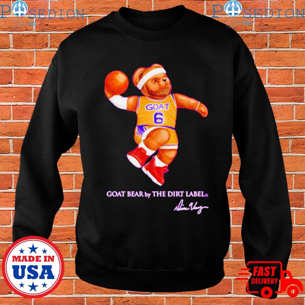 Los Angeles Lakers LeBron James GOAT bear Shirt - Bring Your Ideas