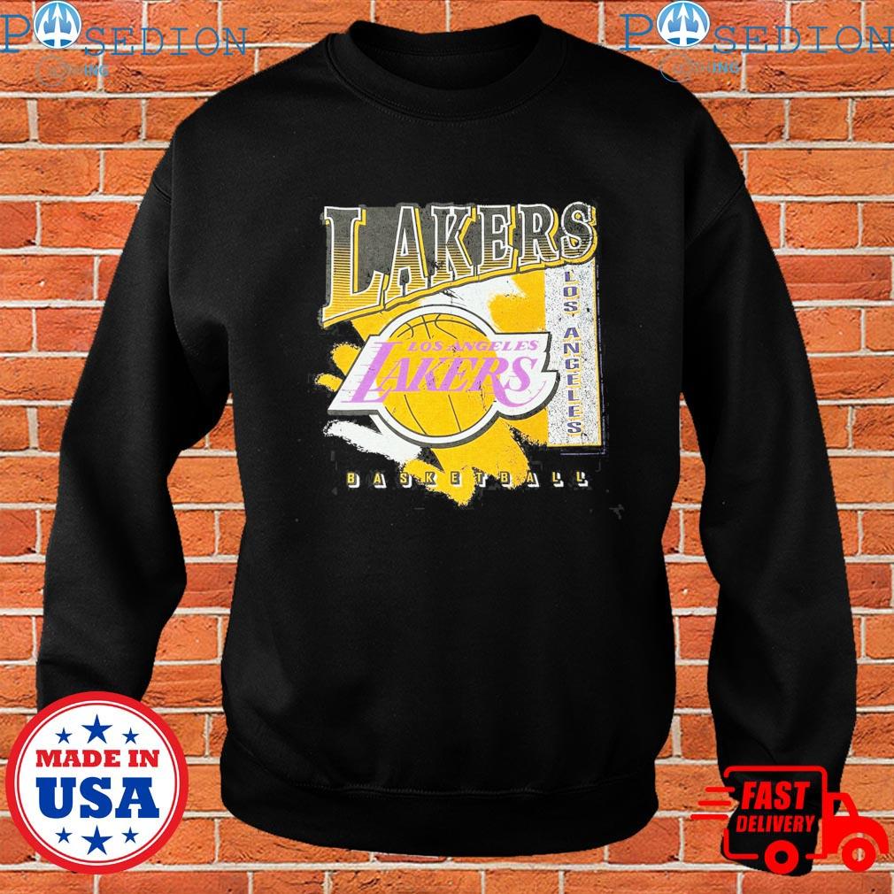 VINTAGE NBA LOS ANGELES LAKERS SWEATSHIRT SIZE XL MADE IN USA