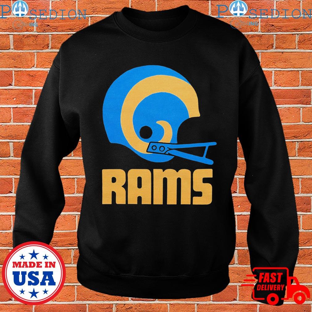 Official los angeles rams big helmet T-shirts, hoodie, tank top, sweater  and long sleeve t-shirt