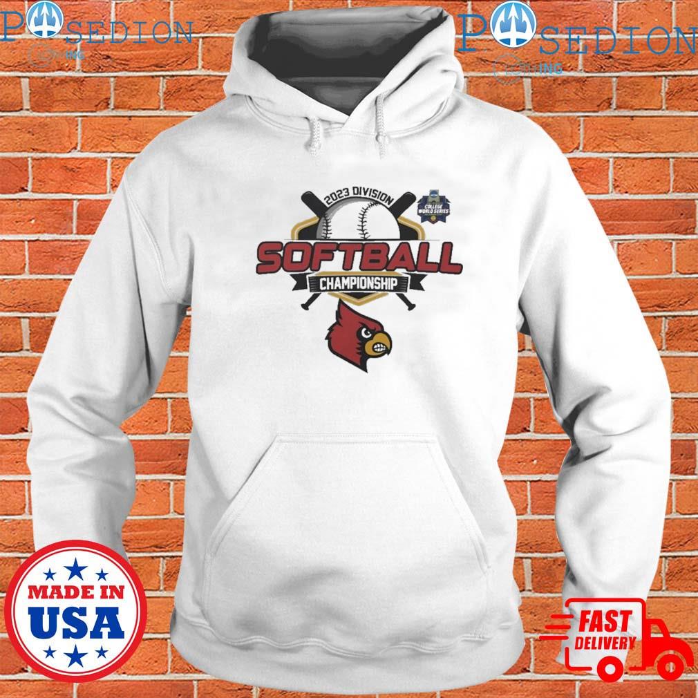 Louisville Cardinals 2023 Division Softball Championship shirt, hoodie,  sweater, long sleeve and tank top