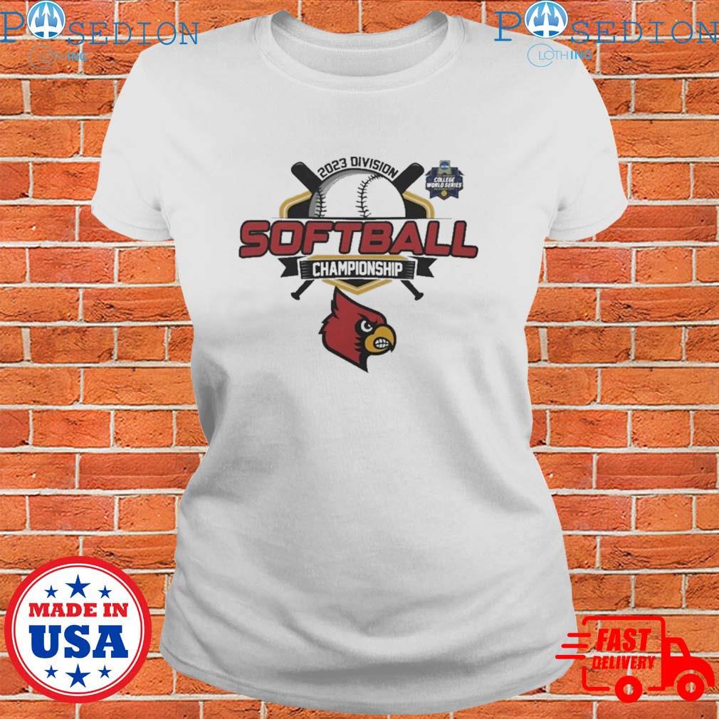 Louisville Cardinals 2023 Division Softball Championship shirt, hoodie,  sweater, long sleeve and tank top
