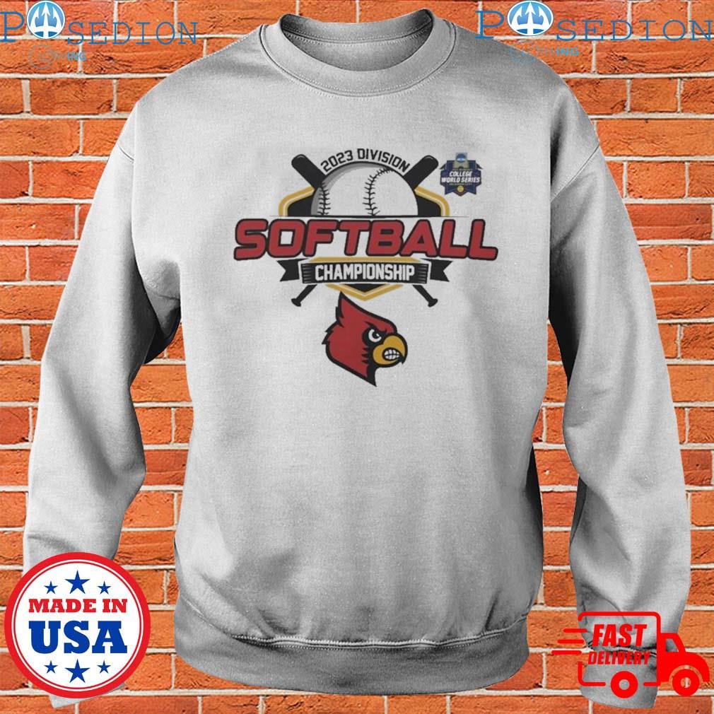 Louisville cardinals 2023 women's softball college world series  championship T-shirts, hoodie, sweater, long sleeve and tank top