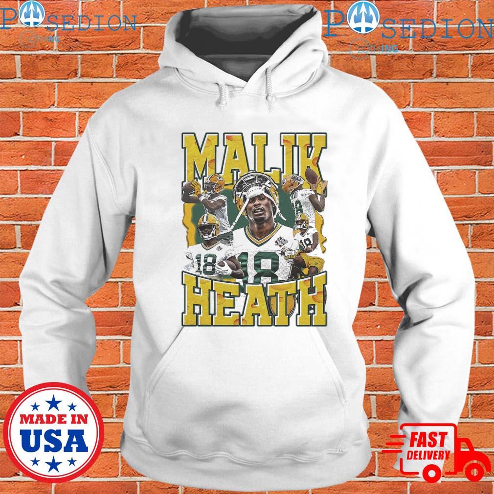 Malik Heath Graphic Green Bay Packers Shirt, hoodie, sweater, long sleeve  and tank top