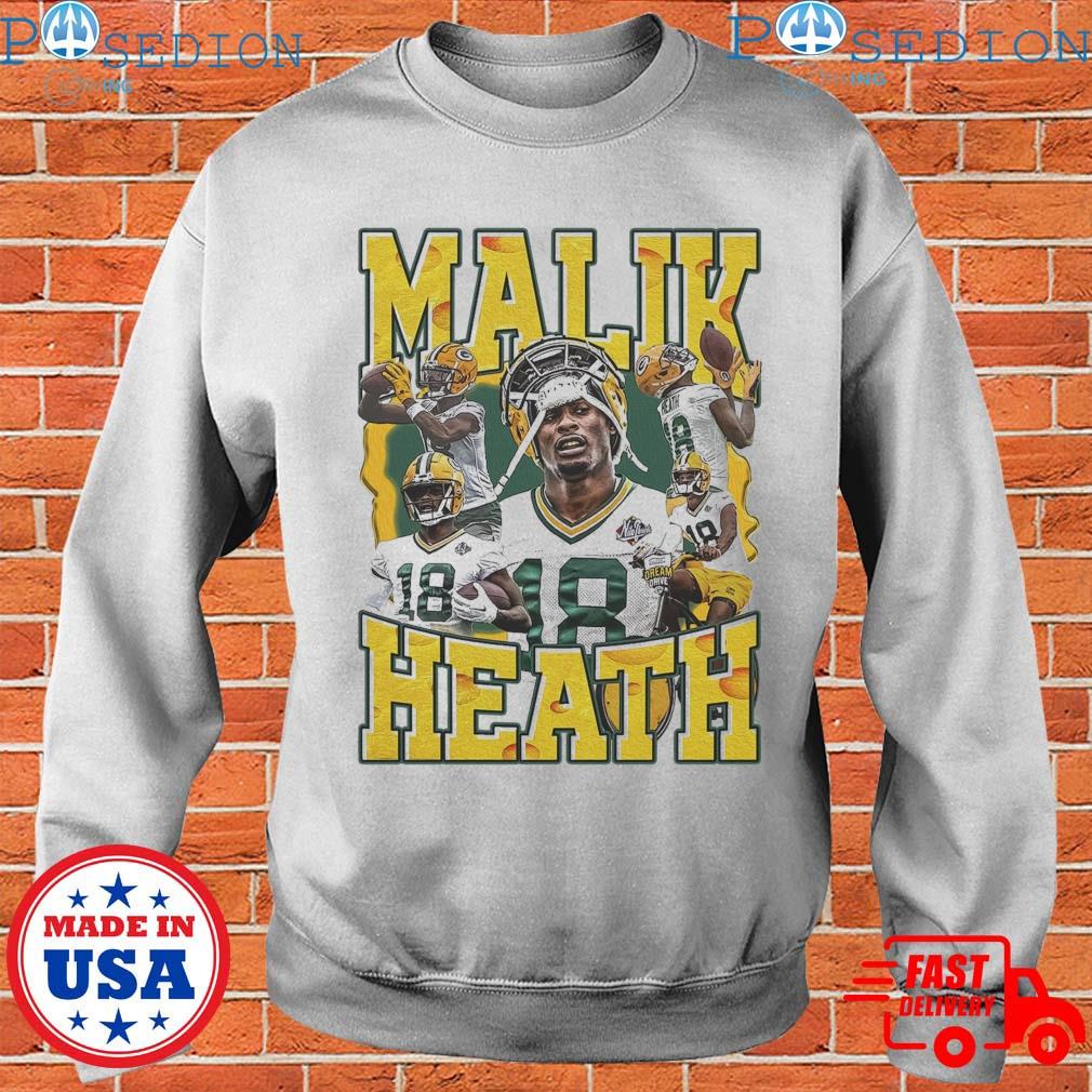 Official green Bay Packers malik heath T-shirts, hoodie, tank top, sweater  and long sleeve t-shirt