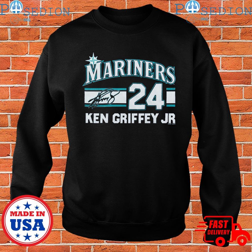 Mariners ken griffey jr signature jersey T-shirts, hoodie, sweater, long  sleeve and tank top