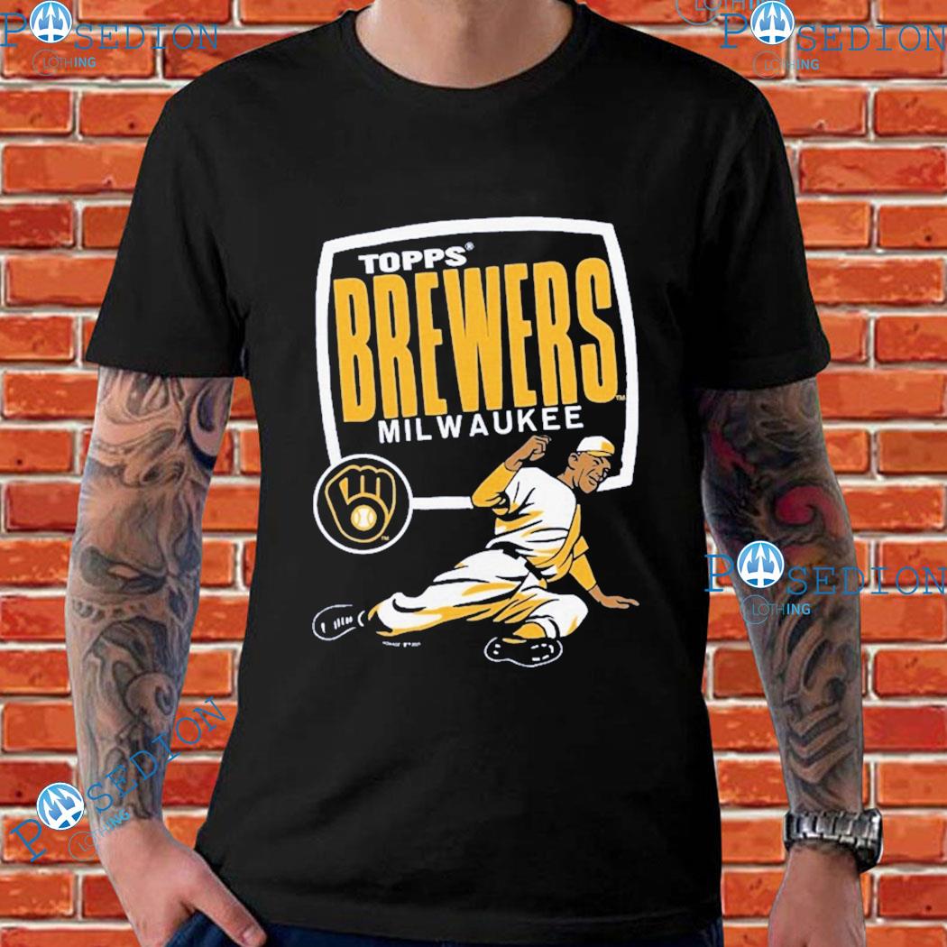 Official milwaukee brewers x topps trib-lend T-shirts, hoodie