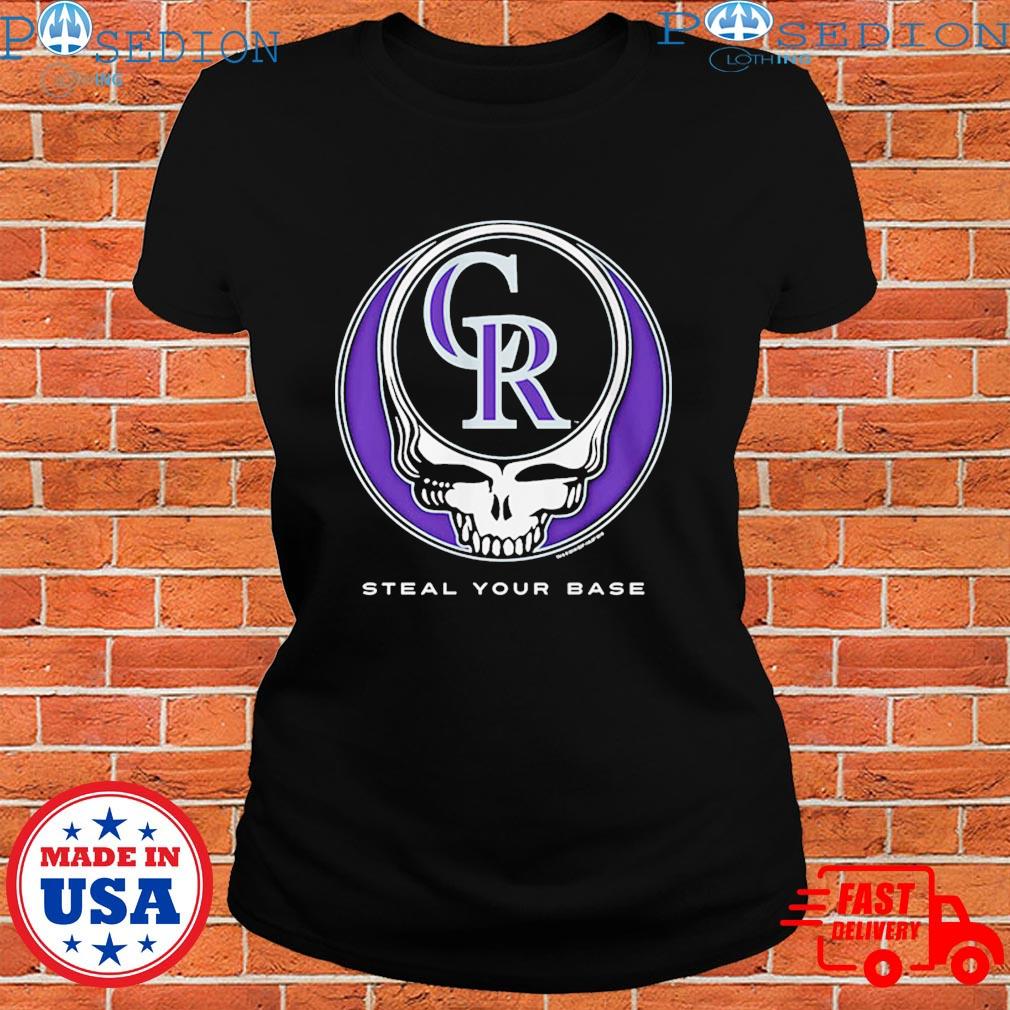 Mlb Colorado rockies gd steal your base athletic T-shirts, hoodie