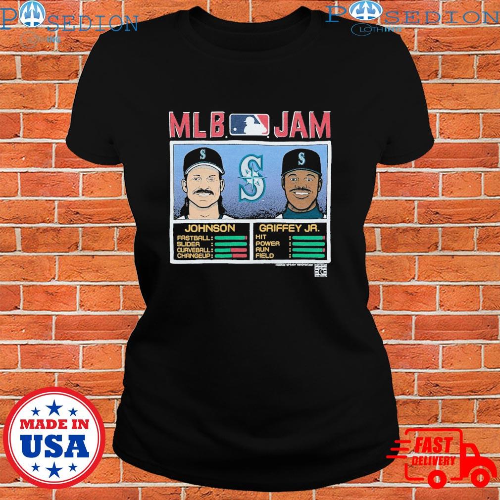 Official MLB Jam Mariners Johnson And Griffey Jr Shirt, hoodie