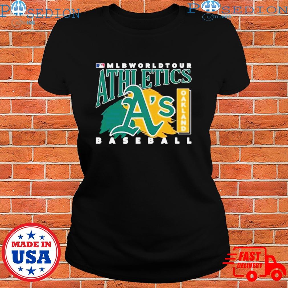 MLB World Tour Oakland Athletics logo T-shirt, hoodie, sweater