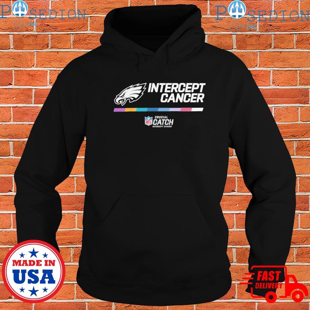 intercept cancer eagles hoodie